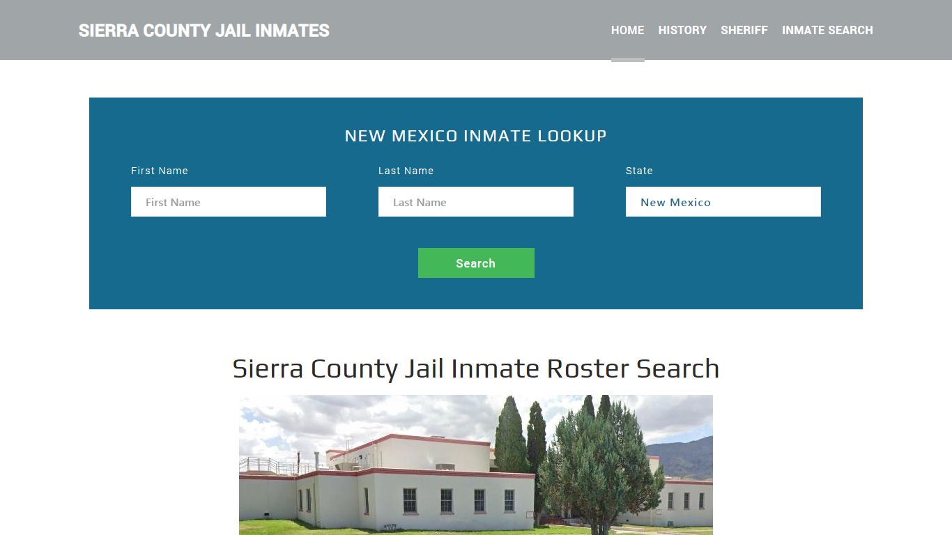 Sierra County Jail Inmate Roster Lookup, Truth or ...